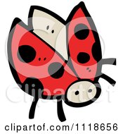 Poster, Art Print Of Red Ladybug Beetle 8