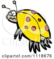 Poster, Art Print Of Yellow Ladybug Beetle 14