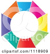 Poster, Art Print Of Round Colorful Icon