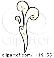 Clipart Of A Splash Of Water Design Element 2 Royalty Free Vector Illustration by lineartestpilot