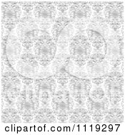 Poster, Art Print Of Black And White Ornate Swirl Background