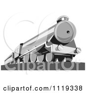 Poster, Art Print Of Retro Steam Engine Train