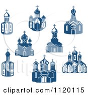 Blue Church Buildings