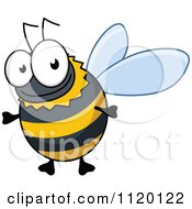 Poster, Art Print Of Happy Bee 1