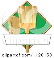 Cartoon Of A Cleaning Sign Or Logo Royalty Free Vector Clipart