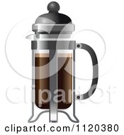Poster, Art Print Of French Press Coffee Maker