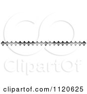 Clipart Of A Retro Vintage Black And White Border 12 Royalty Free Vector Illustration