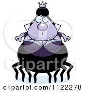 Poster, Art Print Of Surprised Chubby Spider Queen