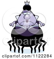 Poster, Art Print Of Depressed Chubby Spider Queen