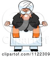 Poster, Art Print Of Mad Chubby Muslim Sikh Man