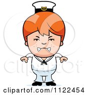 Poster, Art Print Of Angry Red Haired Sailor Boy