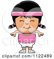Poster, Art Print Of Happy Asian Fitness Gym Girl