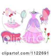 Poster, Art Print Of Fairy Tale Princess Items