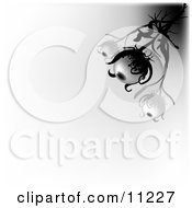 Three Eyeball Creatures Resembling Plants Watching Clipart Illustration