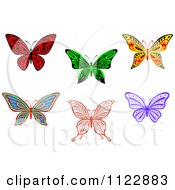 Poster, Art Print Of Colorful Butterflies