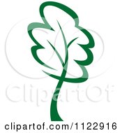 Clipart Of A Green Tree 6 Royalty Free Vector Illustration by Vector Tradition SM