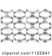 Poster, Art Print Of Seamless Black And White Frame Pattern