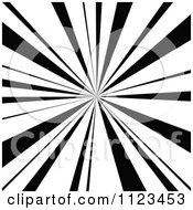 Poster, Art Print Of Black And White Sunbeam Ray Background 1