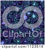 Clipart Of A Seamless Circuitry Texture Background Pattern Royalty Free CGI Illustration