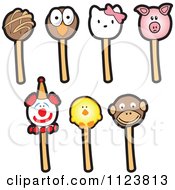 Clown And Animal Cake Pops