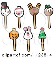 Poster, Art Print Of Holiday Cake Pops