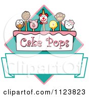 Poster, Art Print Of Cake Pops Logo With Copyspace 2