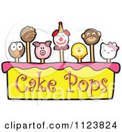 Poster, Art Print Of Cake Pops Logo 2