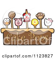 Poster, Art Print Of Cake Pops Logo 1
