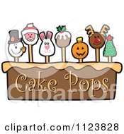 Poster, Art Print Of Cake Pops Logo 4