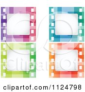Poster, Art Print Of Colorful Film Strip Frames