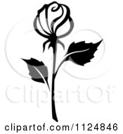 Poster, Art Print Of Black And White Rose Flower 15