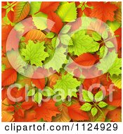 Poster, Art Print Of Autumn Leaf Background