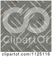 Clipart Of A Seamless Metal Diamond Plate Texture Background Pattern Royalty Free CGI Illustration