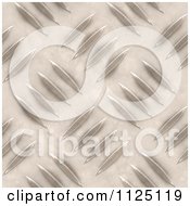Clipart Of A Seamless Metal Diamond Plate Texture Background Pattern Royalty Free CGI Illustration