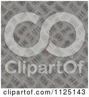 Clipart Of A Seamless Metal Diamond Plate Texture Background Pattern Royalty Free CGI Illustration by Ralf61