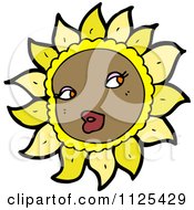 Poster, Art Print Of Sunflower Character 4