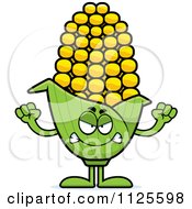 Poster, Art Print Of Angry Corn Mascot