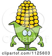 Surprised Corn Mascot
