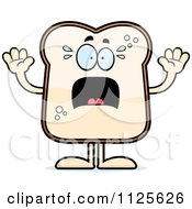 Scared Bread Character