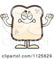 Poster, Art Print Of Angry Bread Character