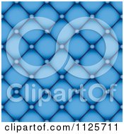 Blue Leather Upholstery Background