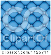 Poster, Art Print Of Blue Leather Upholstery Background