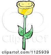 Poster, Art Print Of Yellow Tulip Flower 2