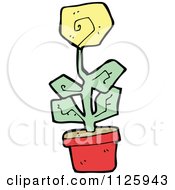 Poster, Art Print Of Yellow Potted Flower 2