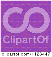 Clipart Of A Seamless Purple Floral Gaudy Texture Background Pattern Royalty Free CGI Illustration by Ralf61