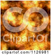 Clipart Of A Seamless Fiery Texture Background Pattern Royalty Free CGI Illustration