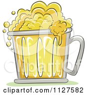 Poster, Art Print Of Frothy Oktoberfest Mug Of Beer