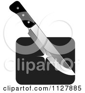 Kitchen Knife And Board