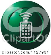 Poster, Art Print Of Green Wireless Icon