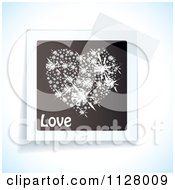 Poster, Art Print Of Tape Over A Love Diamond Heart Image